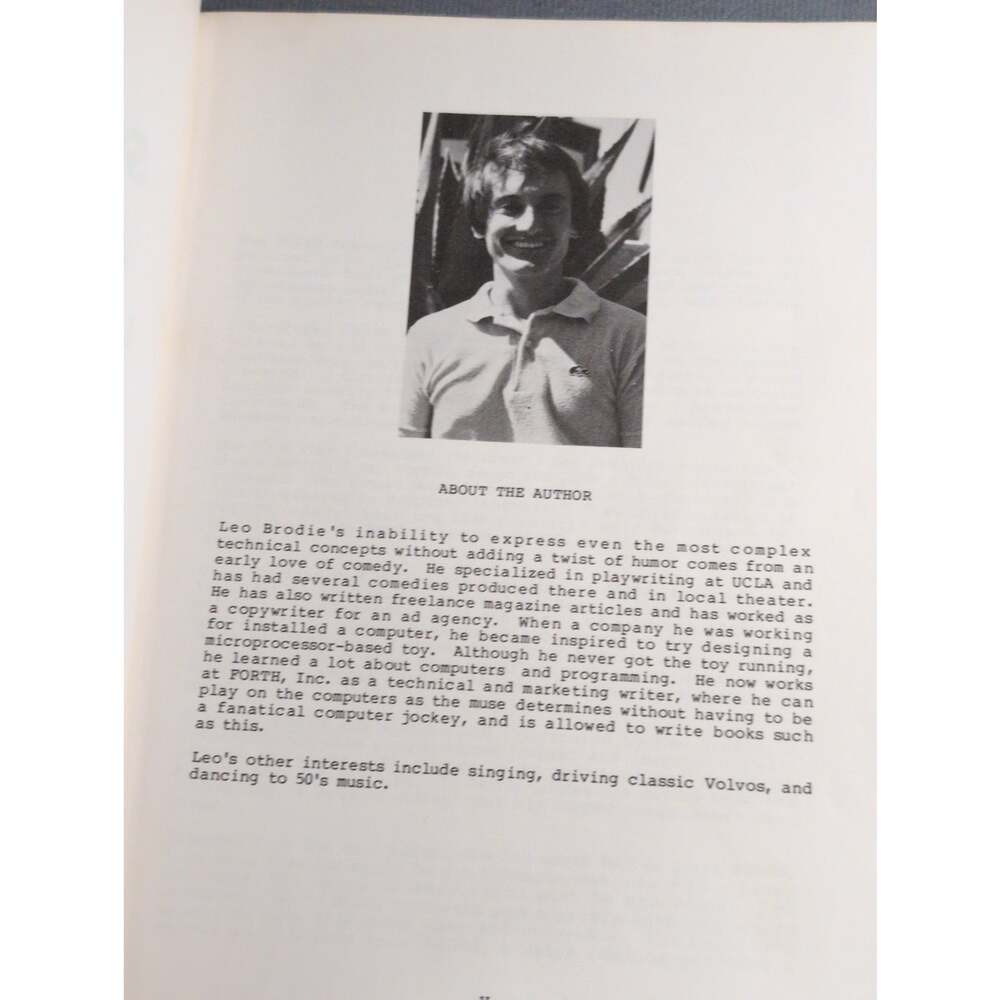 1981 Starting FORTH An Introduction to the FORTH Language and Operating Systems - Picture 9 of 14
